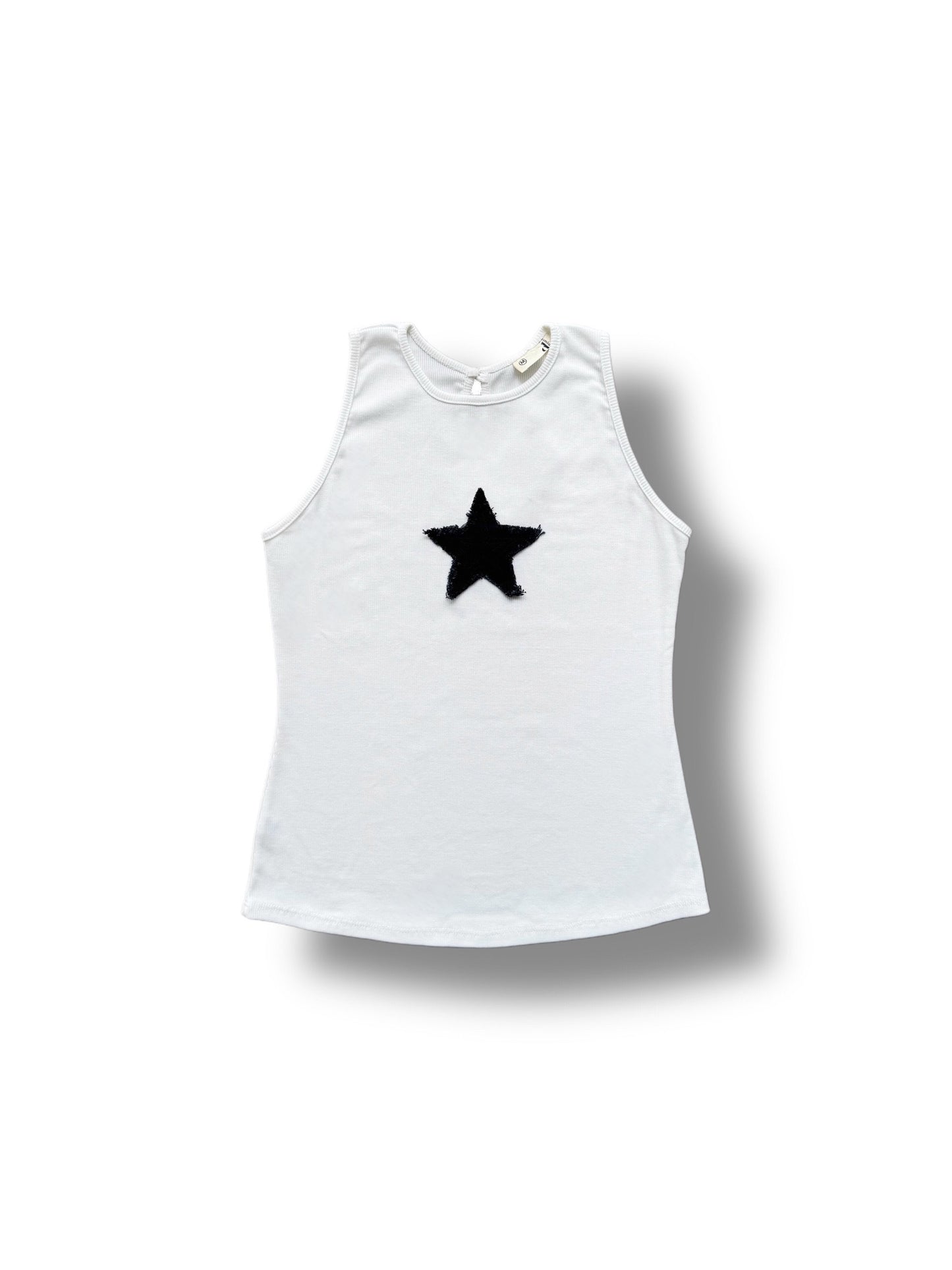 Stardust Top- Optical White