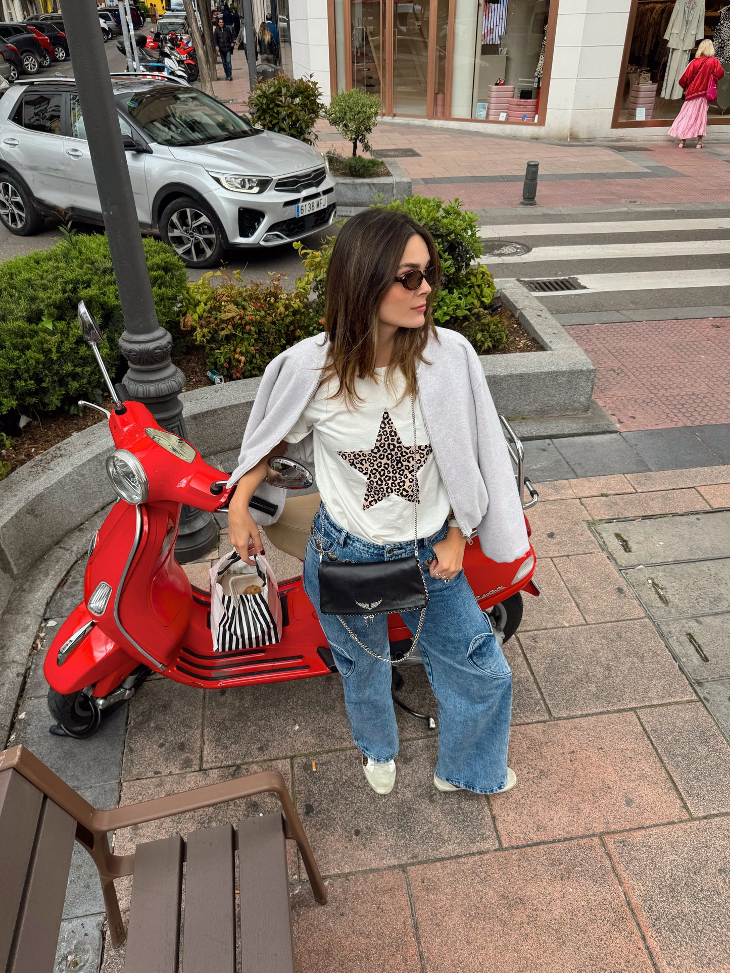 Cheetah Star Tee