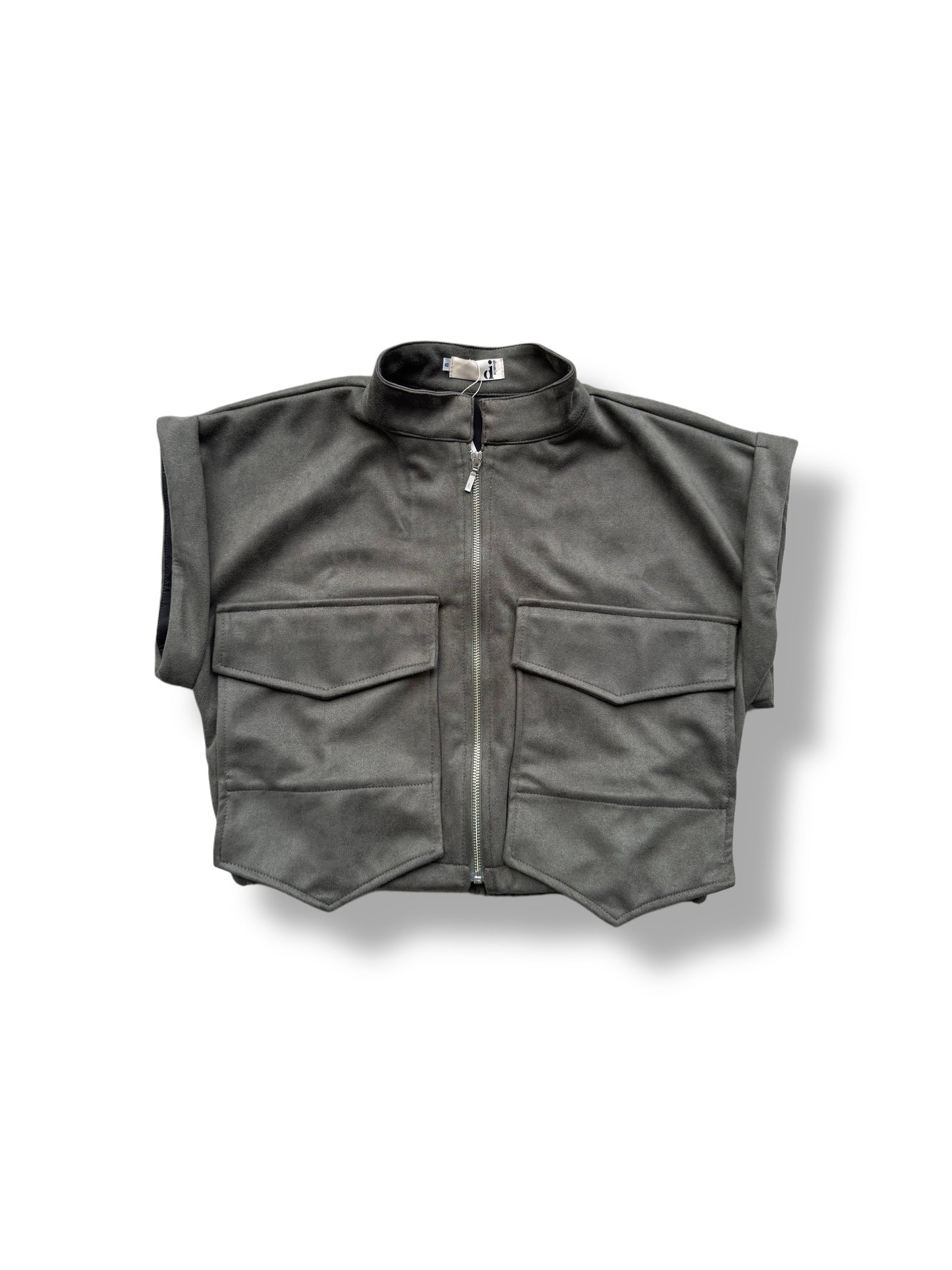 Dusty Green Pocket Vest