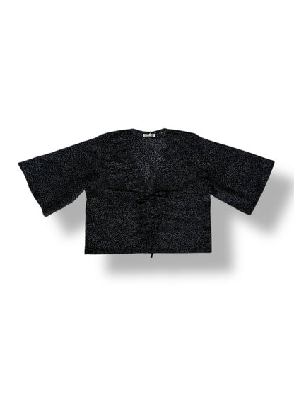 Ribbon Shirt- Animal Print