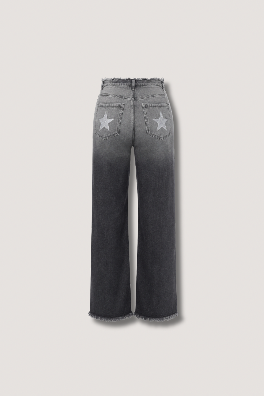 Silver Ombre Jeans