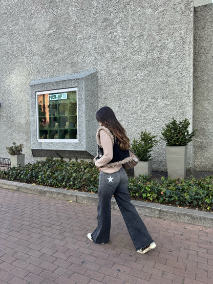Silver Ombre Jeans