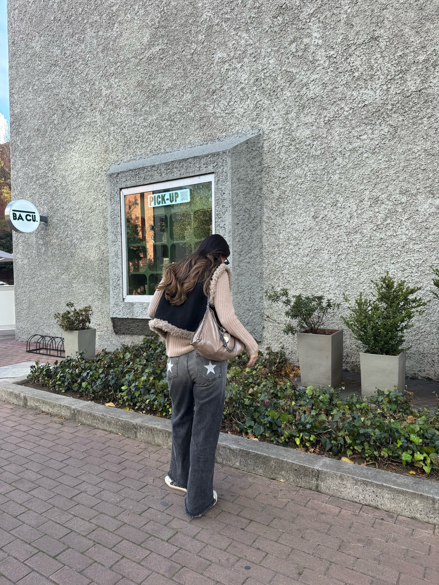 Silver Ombre Jeans