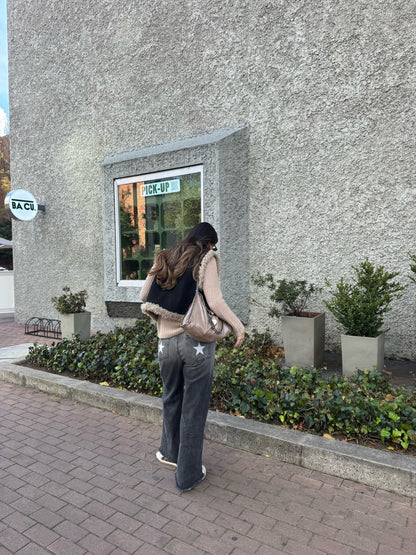 Silver Ombre Jeans