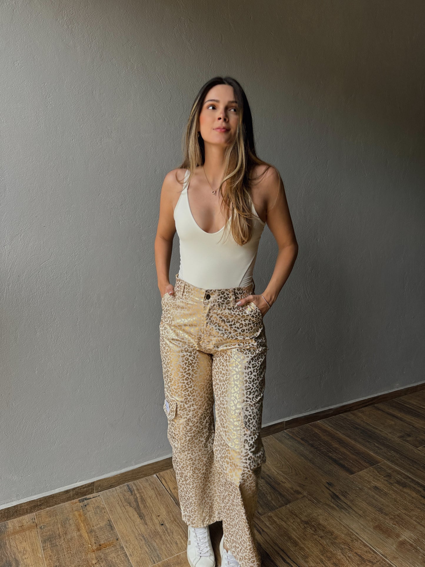 Pardo Shimmer Pants