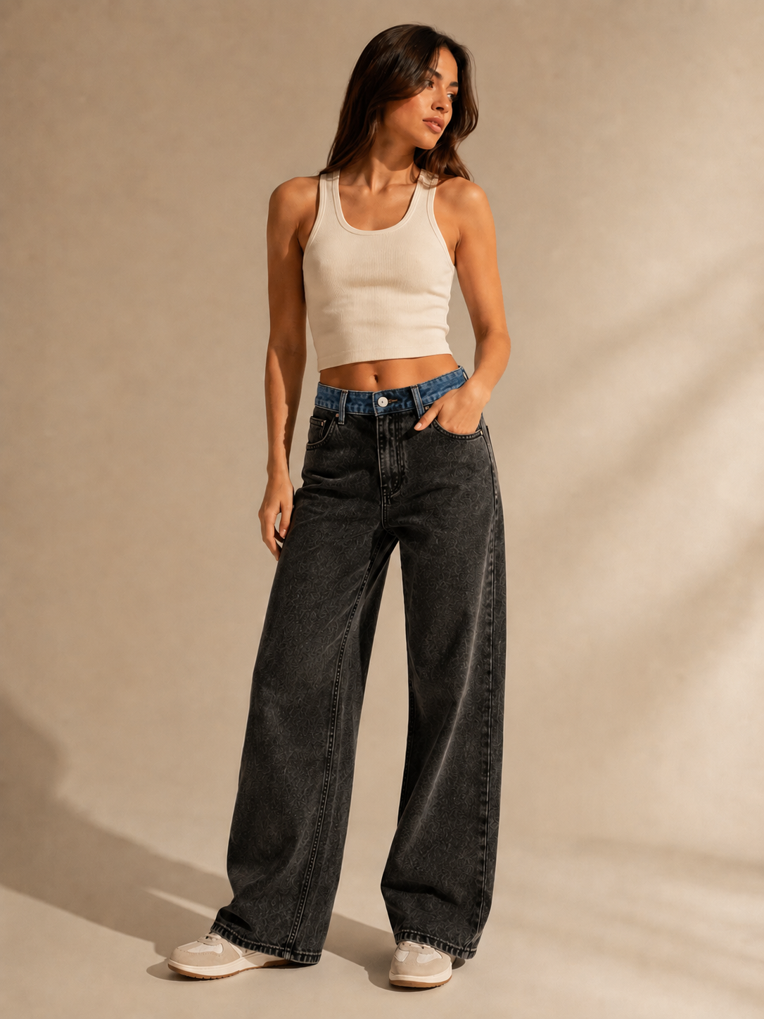 Silver Nova Jeans