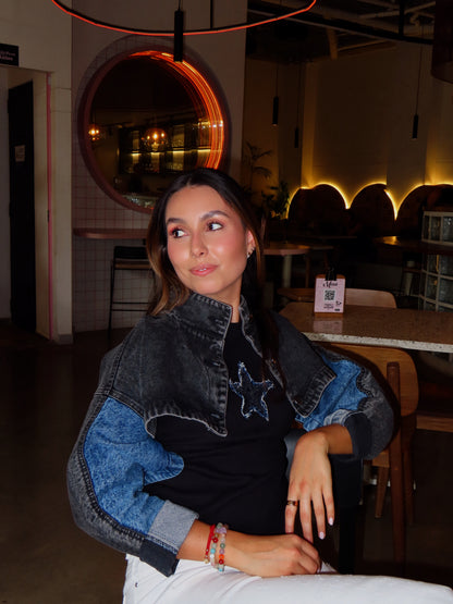 Stardust Top- Wild Black