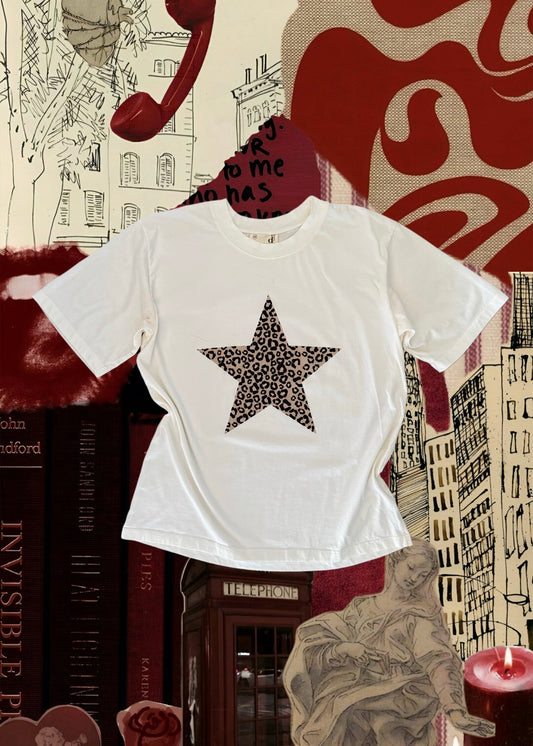 Cheetah Star Tee