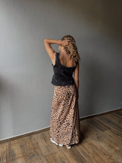 Pardo Maxi Skirt