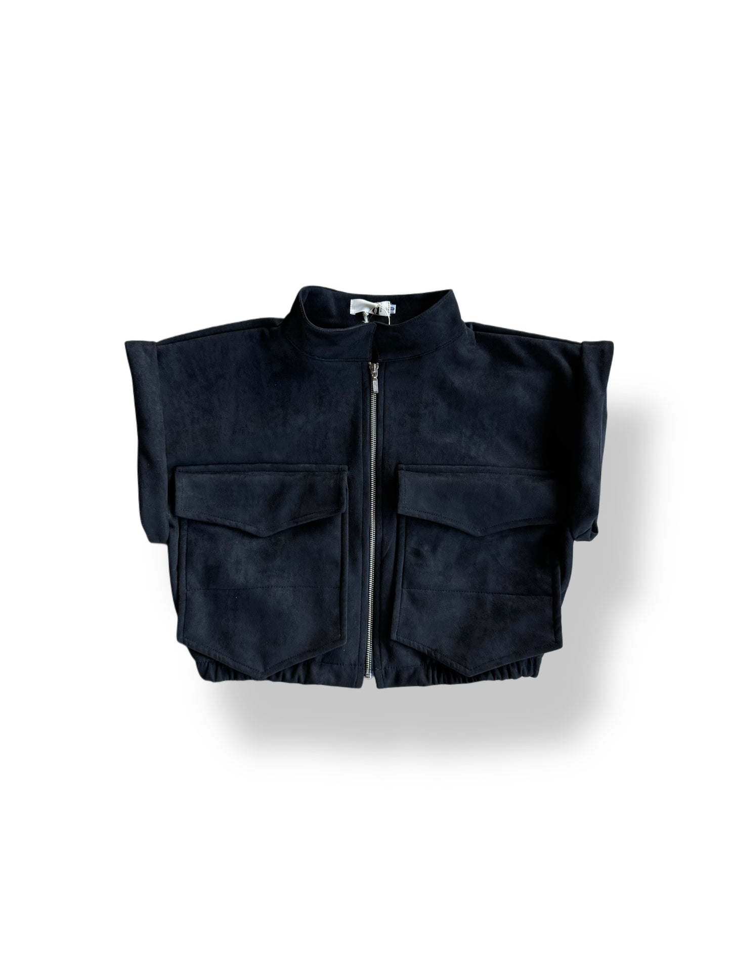 Black Pocket Vest