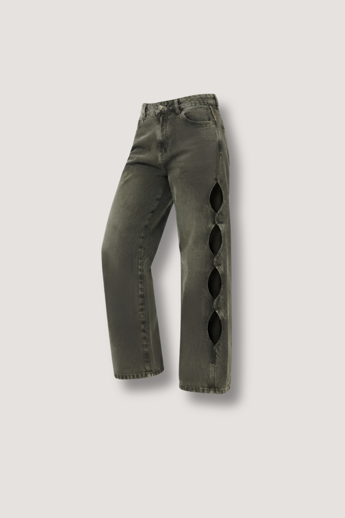 Cutout Jeans