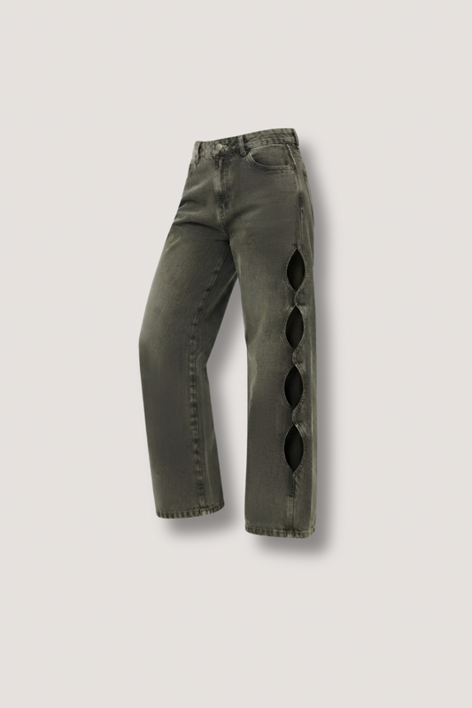 Cutout Jeans
