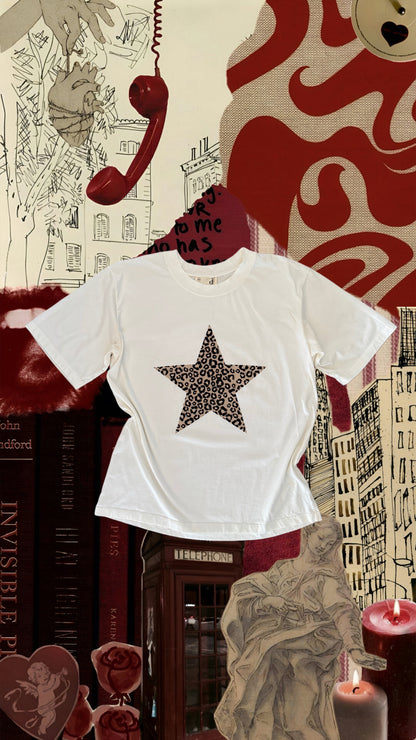 Cheetah Star Tee