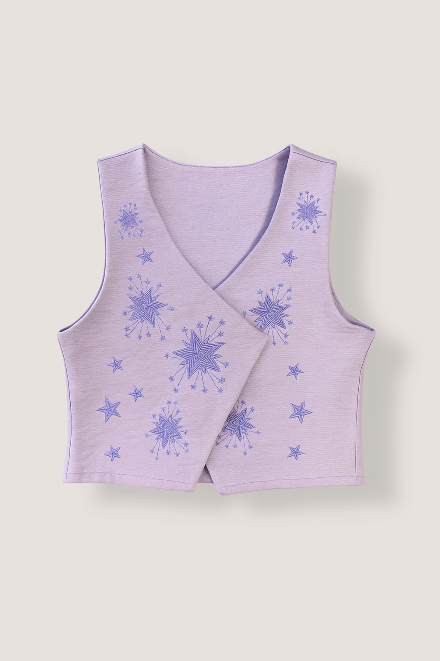 Lilac Star Vest