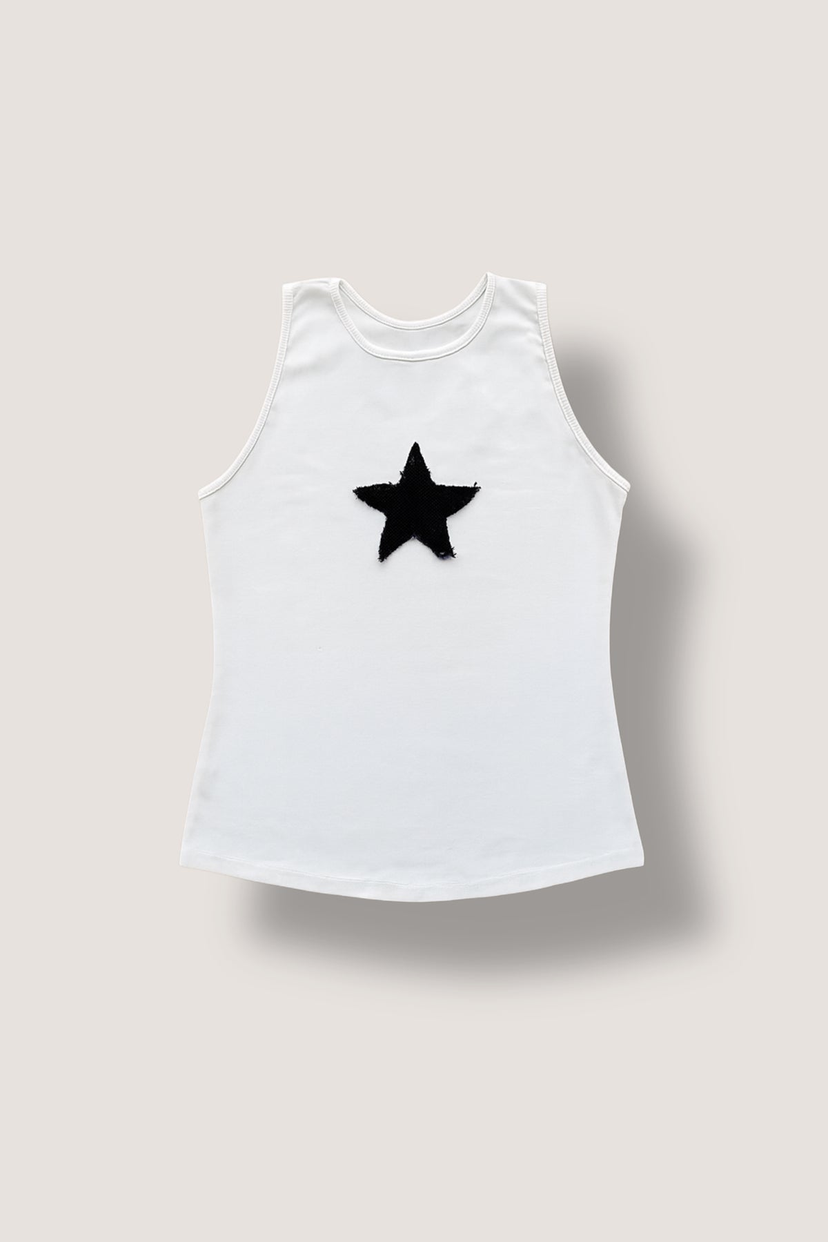 Stardust Top- Optical White