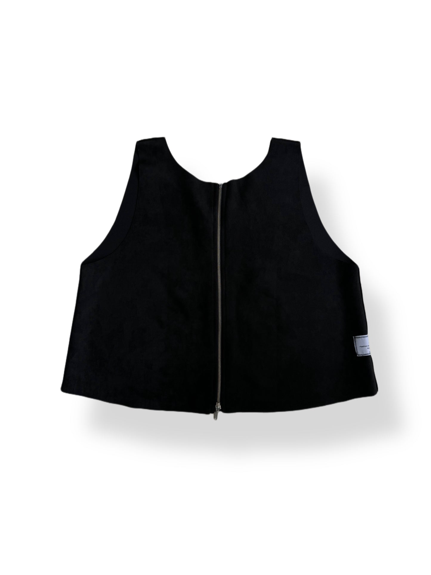 Black Vegan Vest