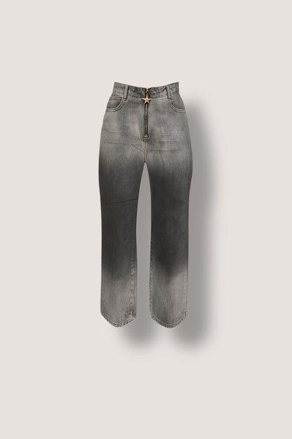 Zipper Star Jeans