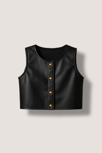 Leather Vest