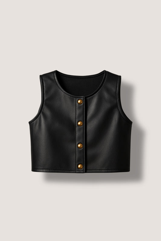 Leather Vest